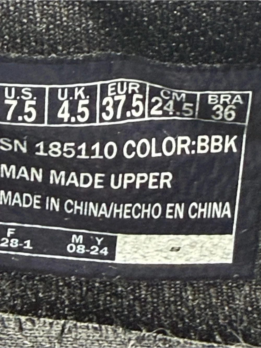 Skechers all black